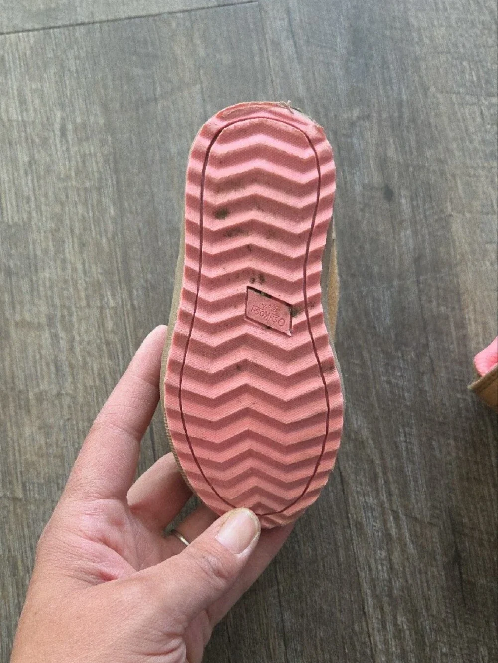 Kids Brown and Pink Athletic Sneakers - Comfortable Everyday Shoes